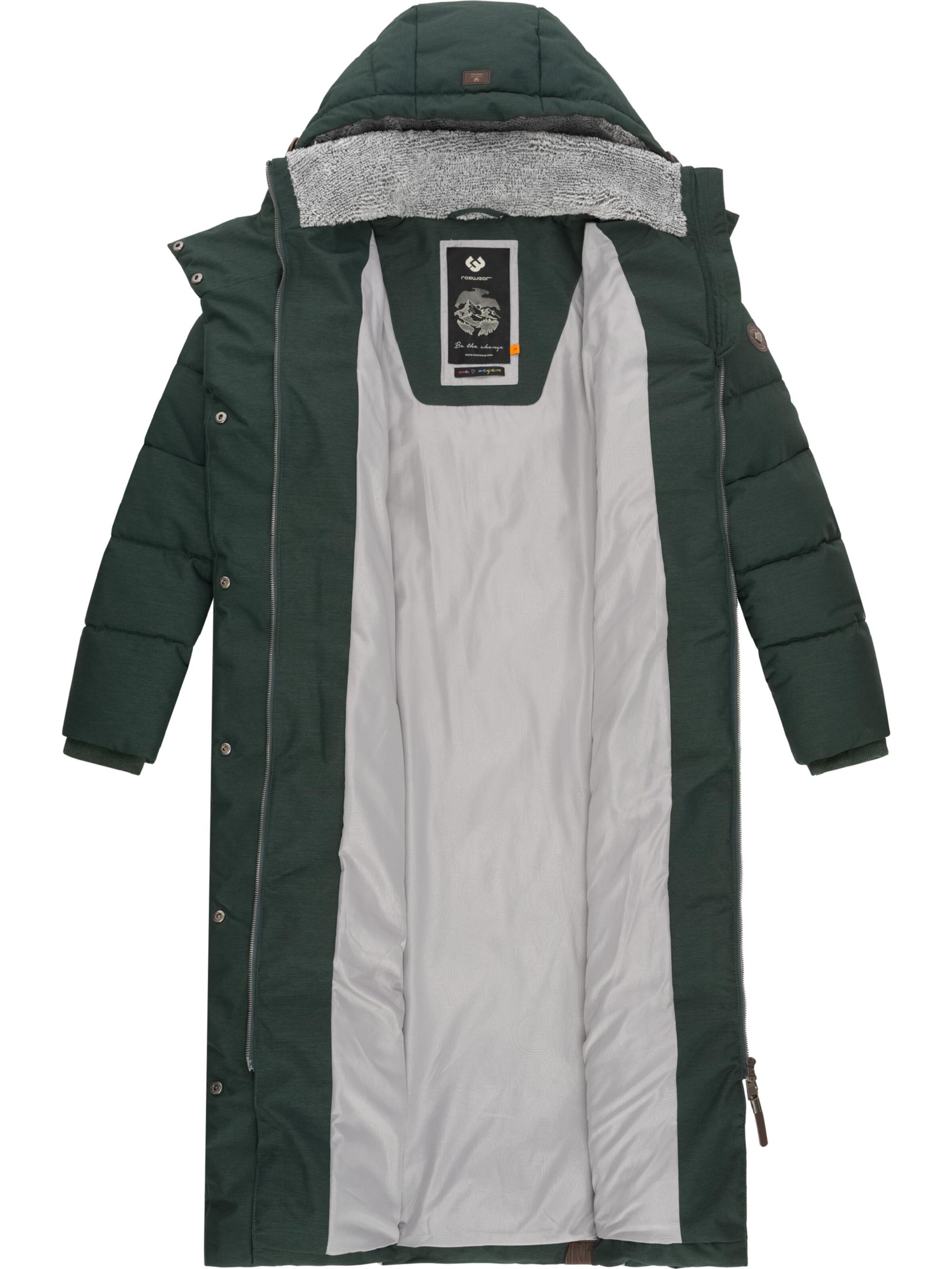 Ragwear Zimný kabát 'Pavla' - Zelená