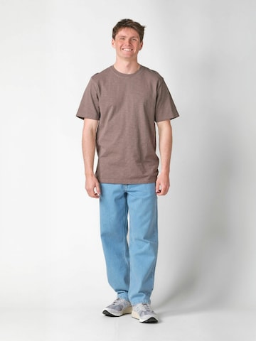 Klitmøller Collective Regular fit Overhemd ' Leon ' in Beige
