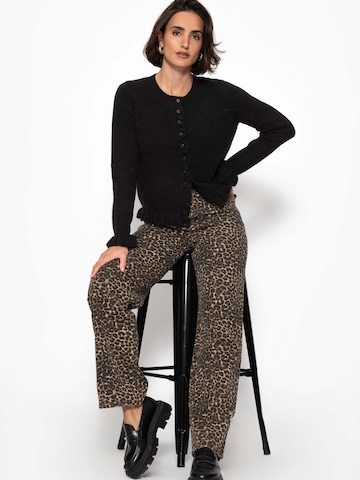 SASSYCLASSY Strickjacke‌ in Schwarz