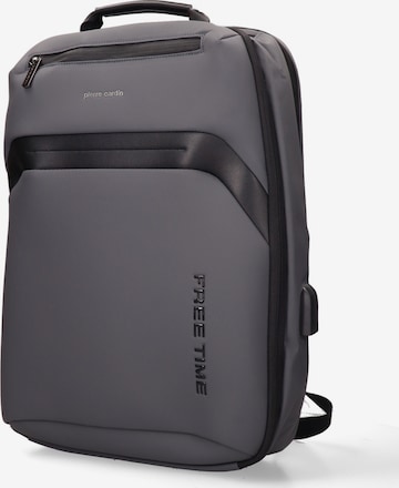 PIERRE CARDIN Rucksack in Grau: Vorderseite