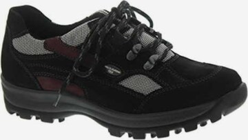 WALDLÄUFER Athletic Lace-Up Shoes in Black