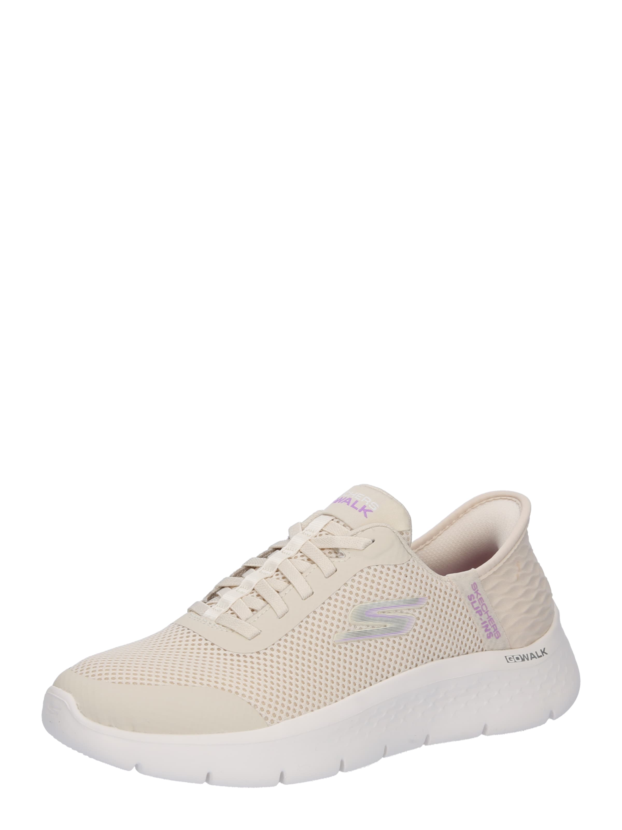 SKECHERS Platform trainers 'Go Walk Flex - Grand Entry' in White: front
