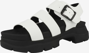 Sandales à lanières s.Oliver en blanc : devant