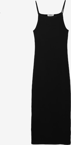 Pull&Bear Kleid in Schwarz: Vorderseite