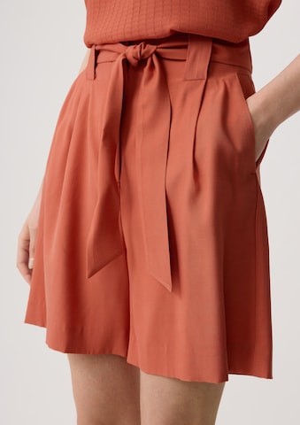 COMMA Wide Leg Hose in Orange