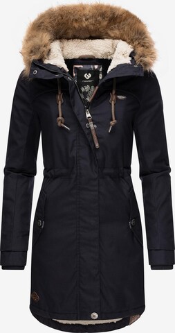 Ragwear Winterparka 'Tawny' in Blauw: voorkant