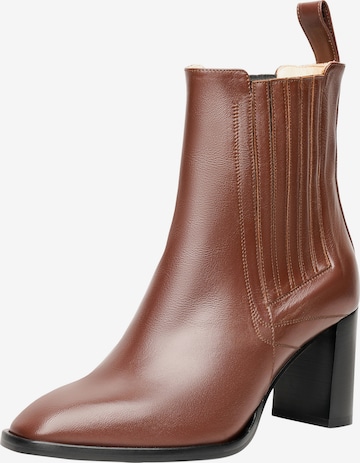 Henry Stevens Chelsea Boots 'Mia CB1' in Brown: front