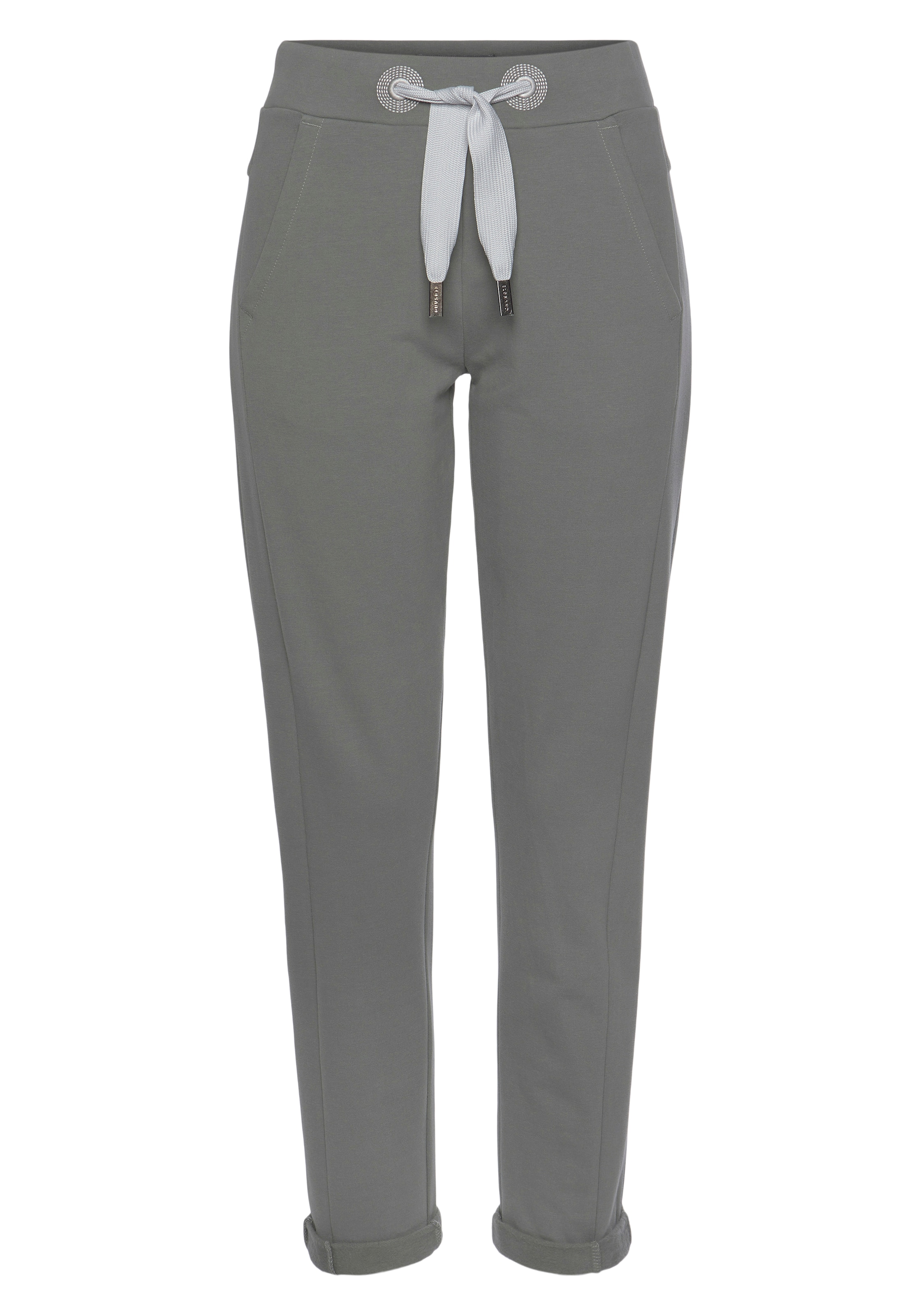 ElbsandHlače - zelena boja: prednji dio