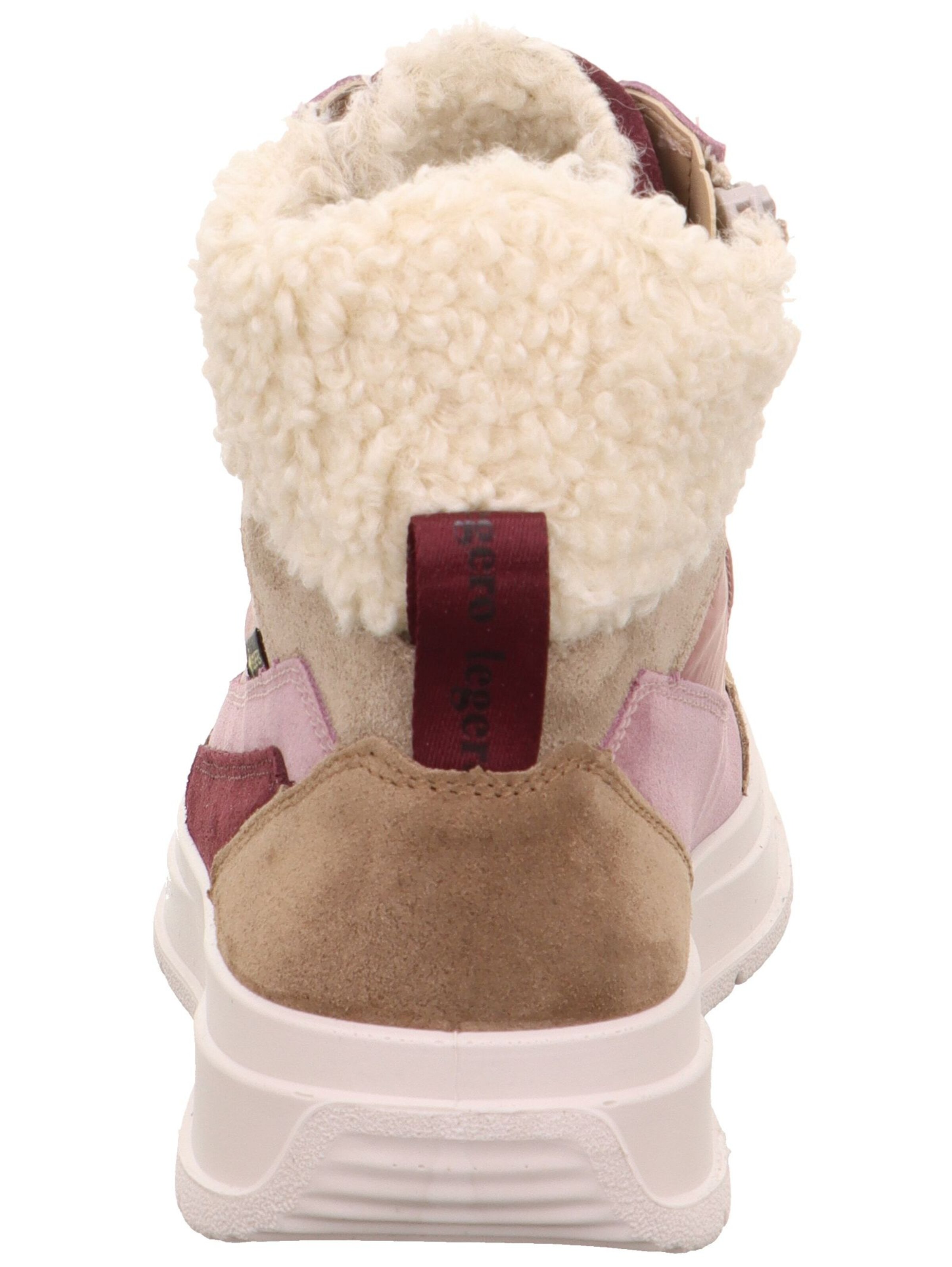 Bottines à lacets Legero en rose
