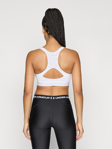 UNDER ARMOUR - Bustier Sujetador deportivo en blanco