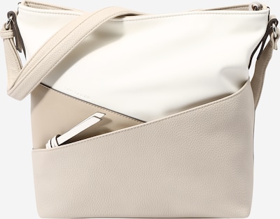 TOM TAILOR Sac à bandoulière 'Elina' en beige / blanc, Vue avec produit