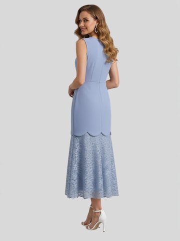 LapaPlus - Vestido de gala en azul