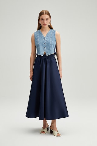 Touche Prive Rok in Blauw