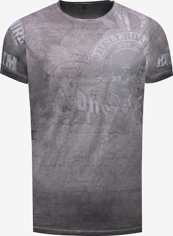 Rusty Neal T-Shirt in Grau: Vorderseite