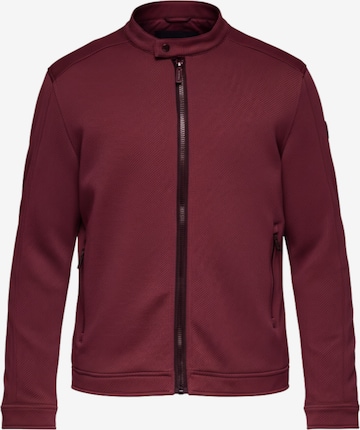 Ombre Between-Season Jacket 'OM-JANP-0138' in Red: front