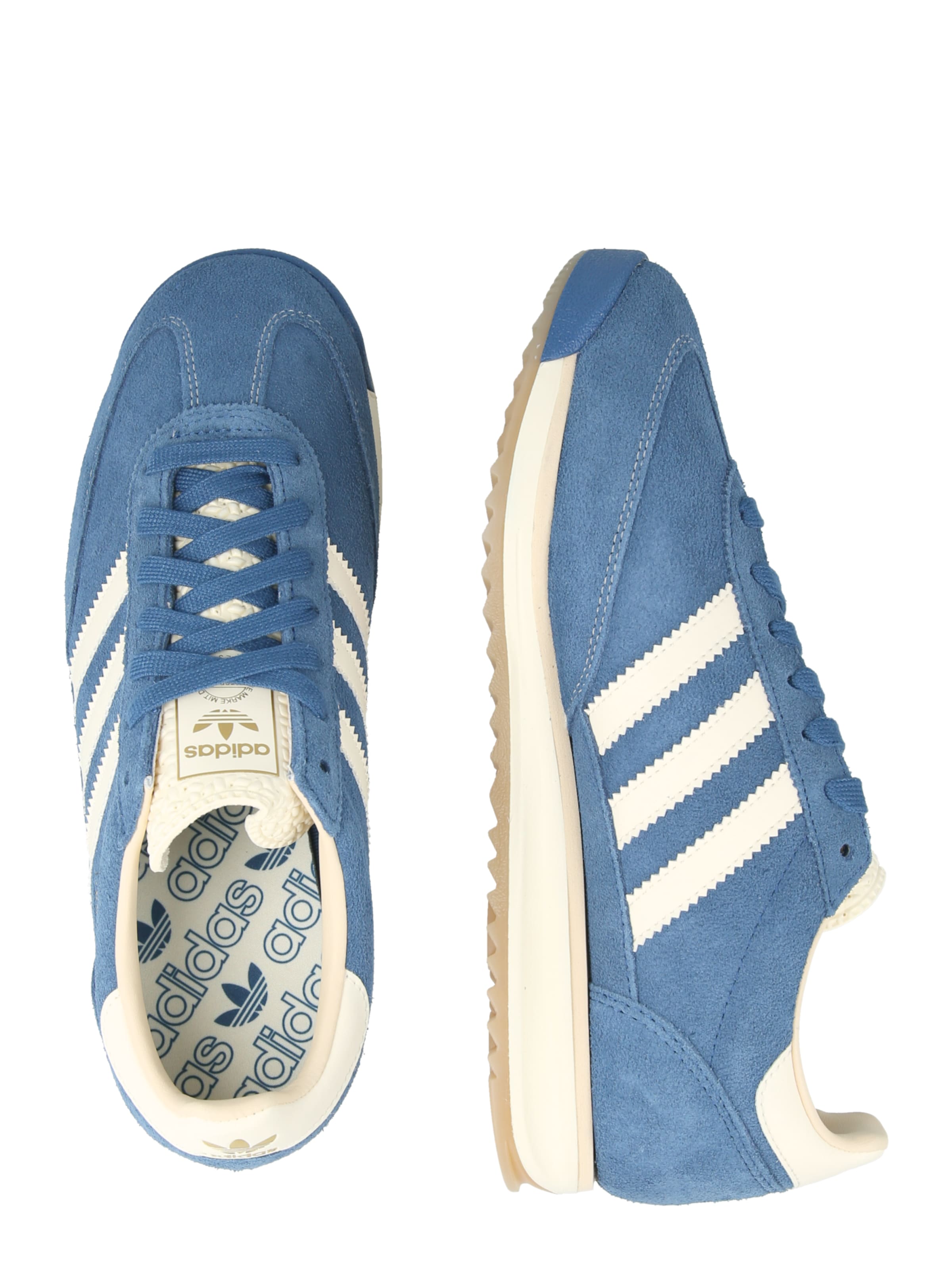 Sneaker low 'SL 72' de la ADIDAS ORIGINALS pe albastru