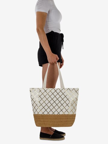 normani Beach Bag 'Kuredu' in White