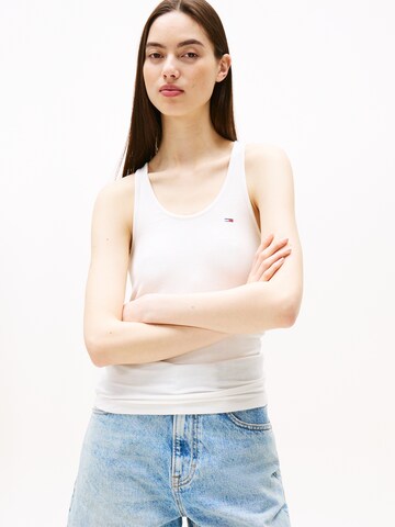 Tommy Jeans Топ в Белый: спереди