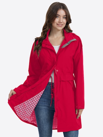 ATLASLAVA Outdoor Jacket in Red: front