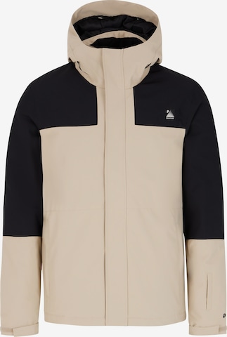 PROTEST Sportjacke 'PRTCHOOSE' in Braun: Vorderseite