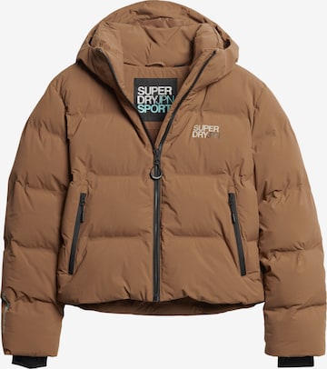 Veste d’hiver Superdry & Co en marron : devant