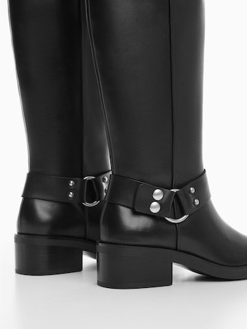 MANGO Boots 'Sonar' in Black