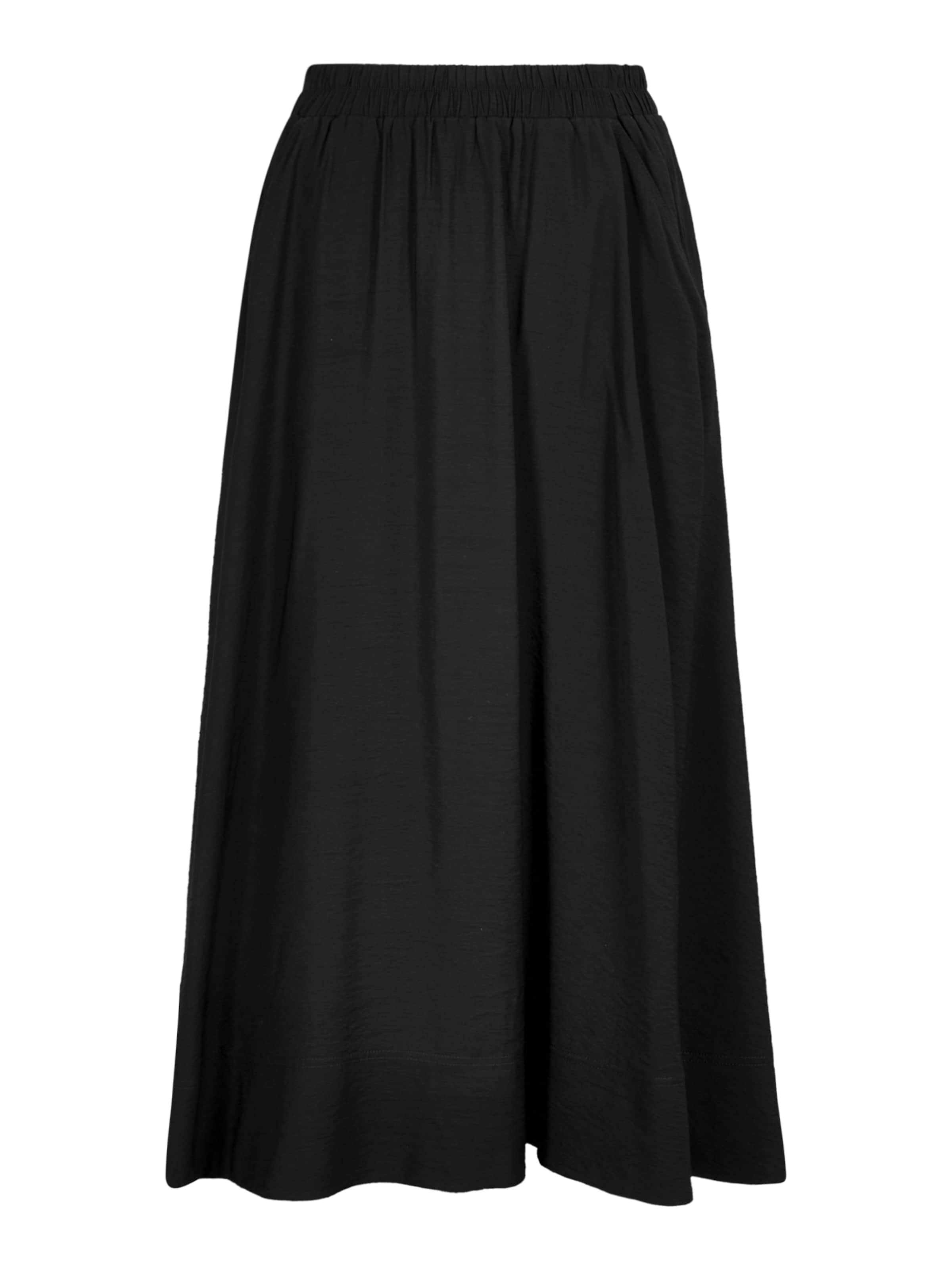 Jupe 'Midaxi' Apricot en noir : devant