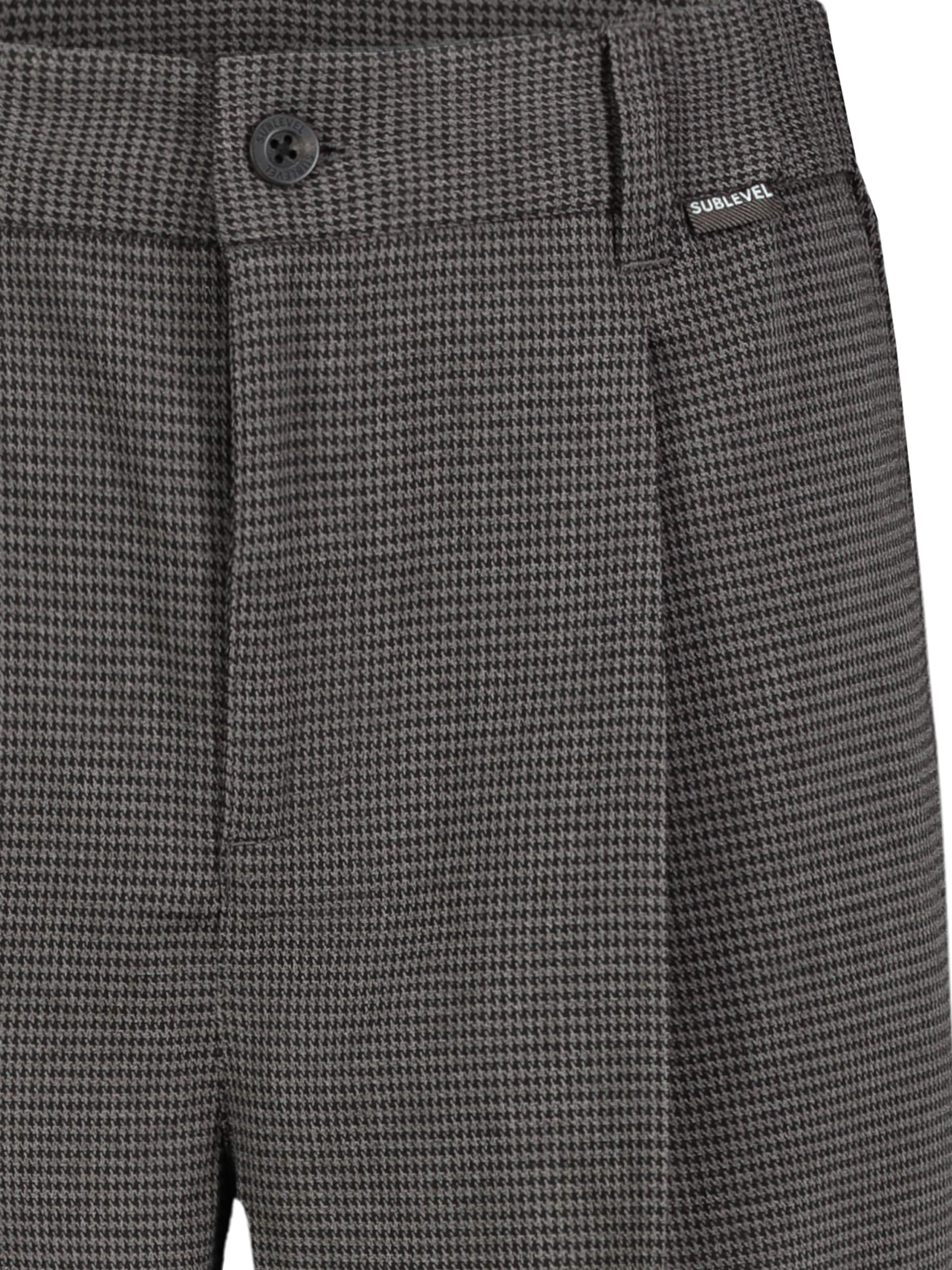 Sublevel Wide leg Pleat-Front Pants in Brown