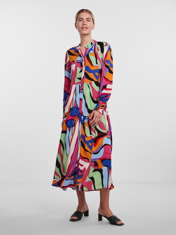 Y.A.S Shirt dress 'Alira' in Mixed colours: front