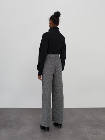 EDITED Wide leg Pants 'Daithi' in Grey