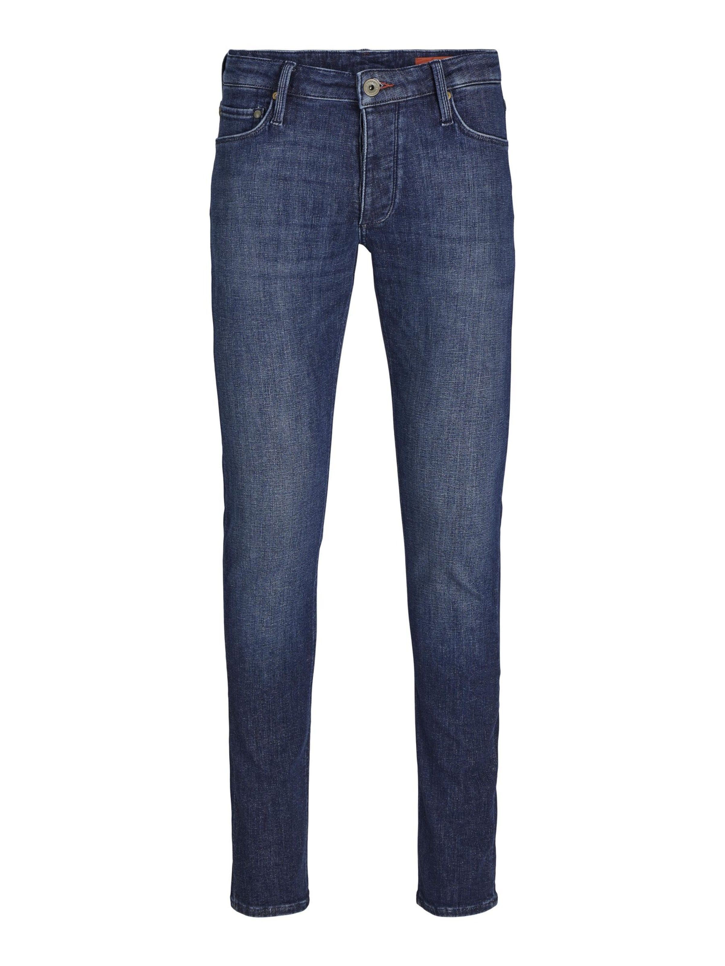 JACK & JONES Slim fit Jeans 'JJIGlenn JJEvan' in Blue: front