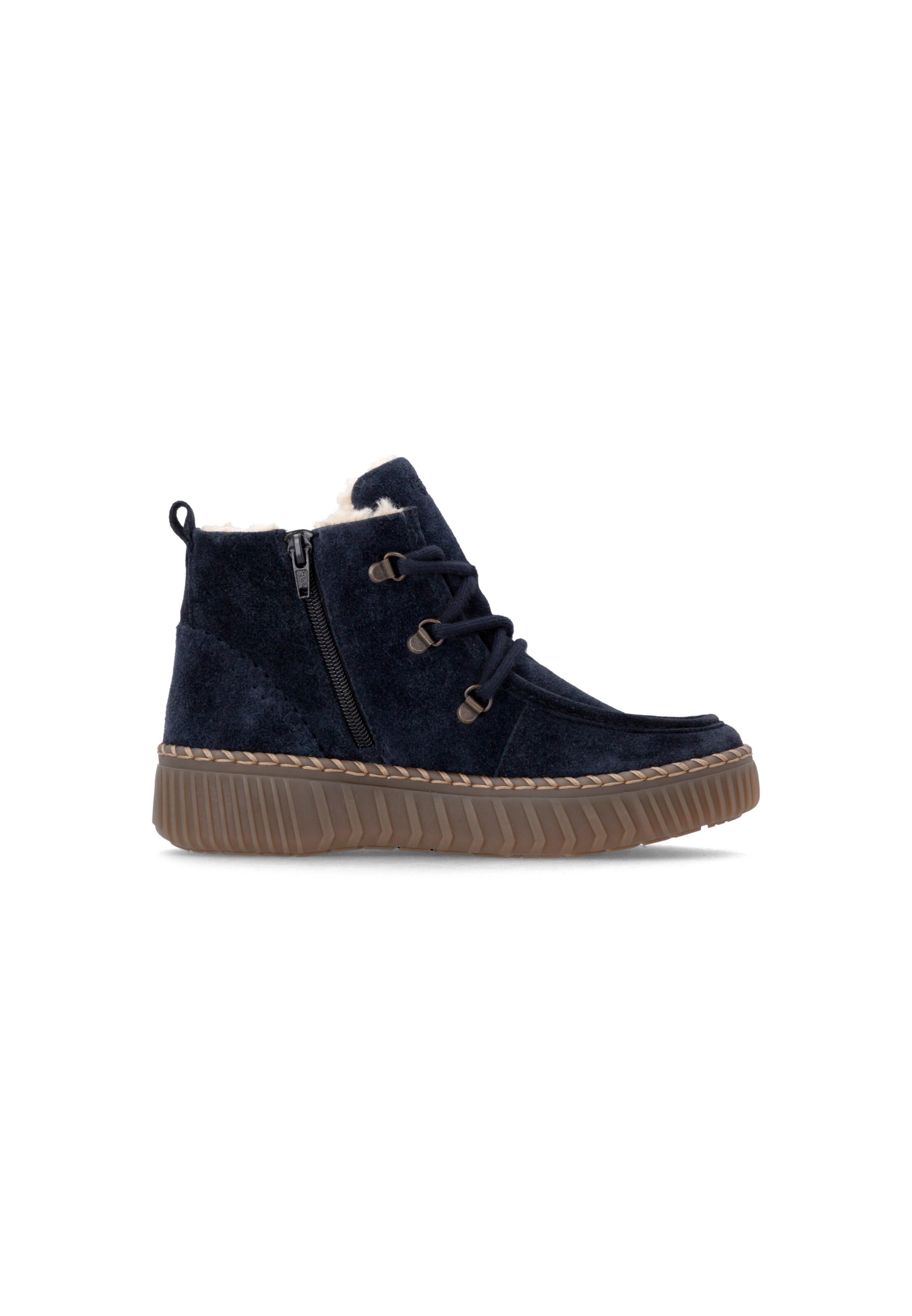 Bottines à lacets ' D4A72 ' REMONTE en bleu