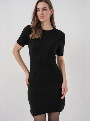 Bigdart Strickkleid in Schwarz