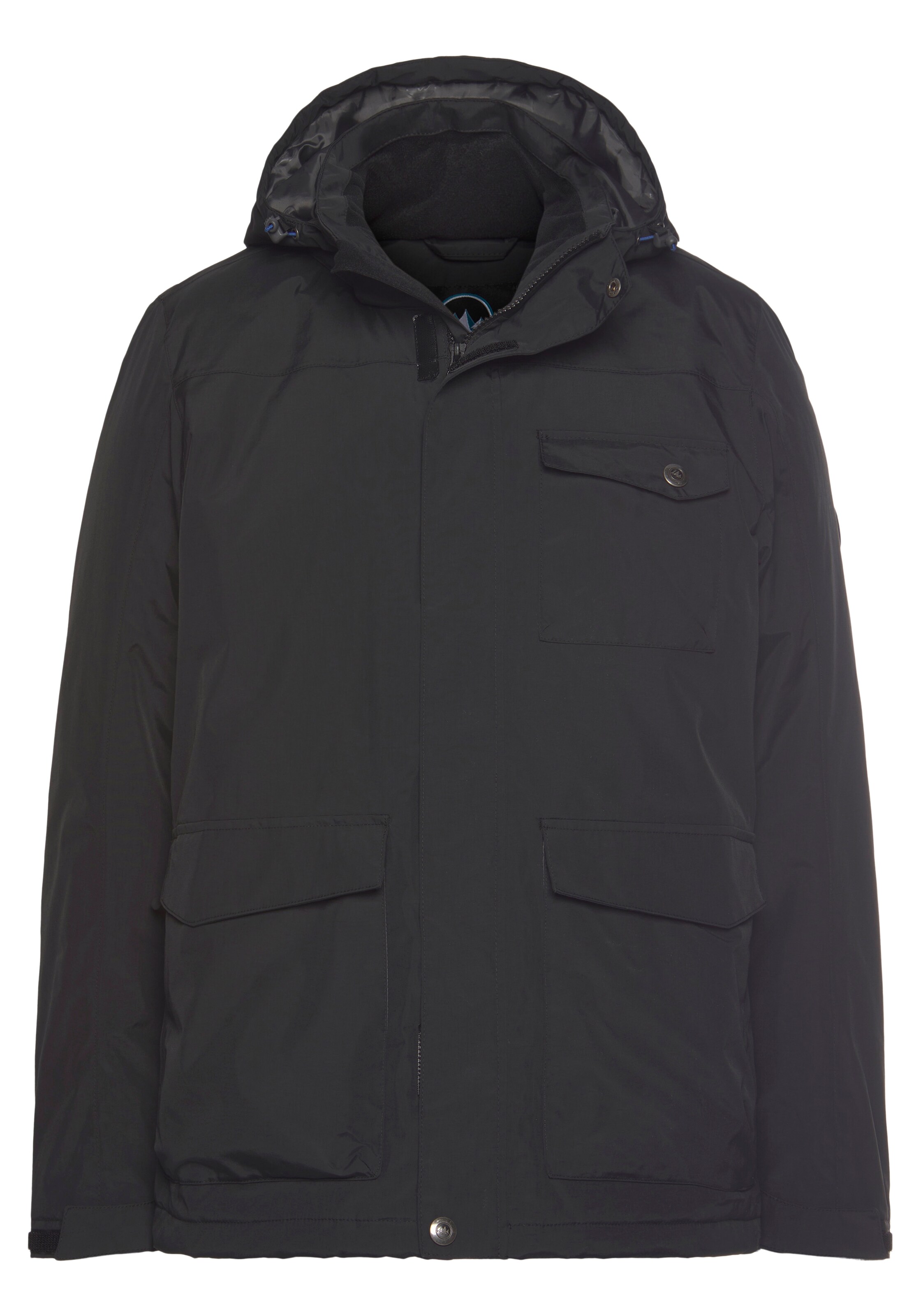 POLARINO Performance Jacket in Grey: front