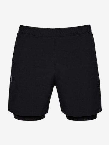 MOROTAI Regular Sportshorts 'Kansei' in Schwarz: predná strana