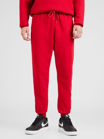 Jordan Tapered Hose 'Essential' in Rot: predná strana