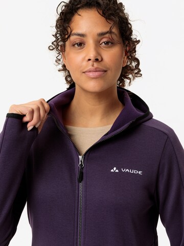 VAUDE Functionele fleece jas 'Valsorda' in Lila