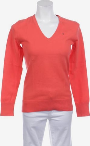 TOMMY HILFIGER Pullover / Strickjacke S in Orange: predná strana