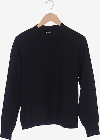 UNIQLO Sweatshirt & Zip-Up Hoodie in L in Black: front