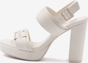 Alviero Martini Sandale in Beige: Vorderseite