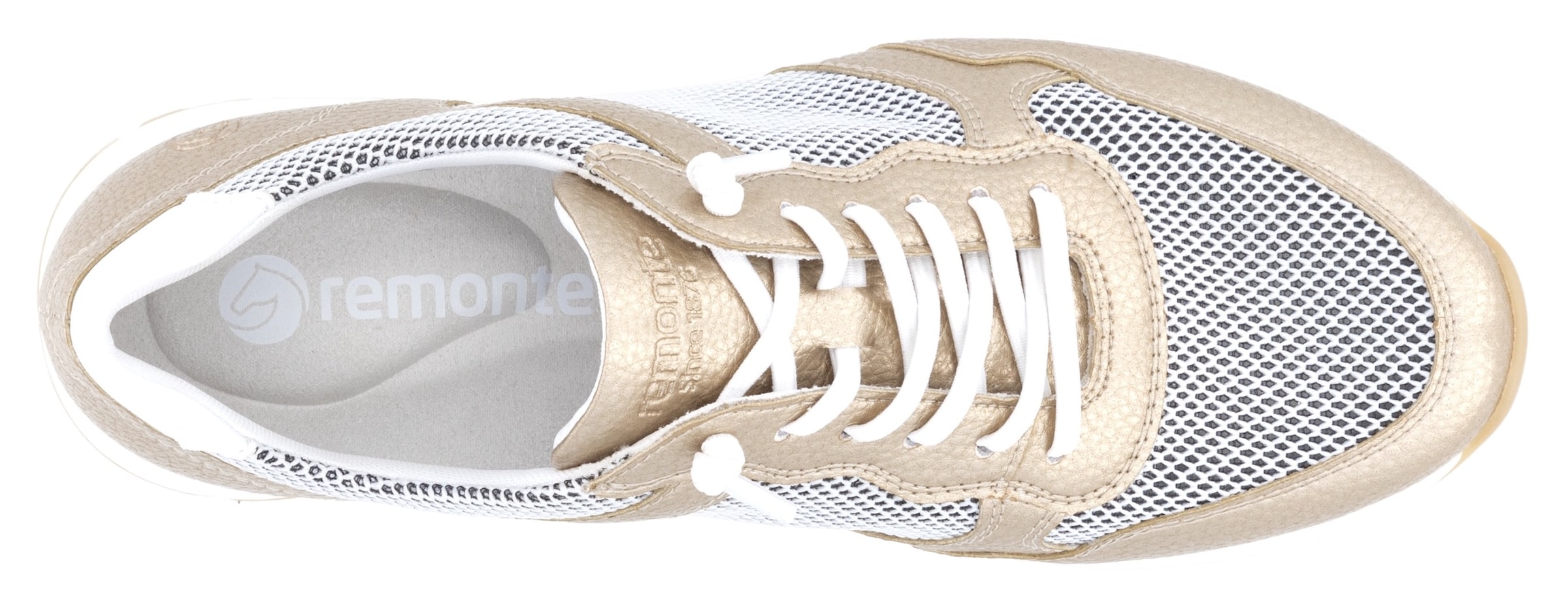 REMONTE Sneakers laag in Goud