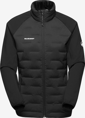 MAMMUT Outdoor Jacket in Black: front