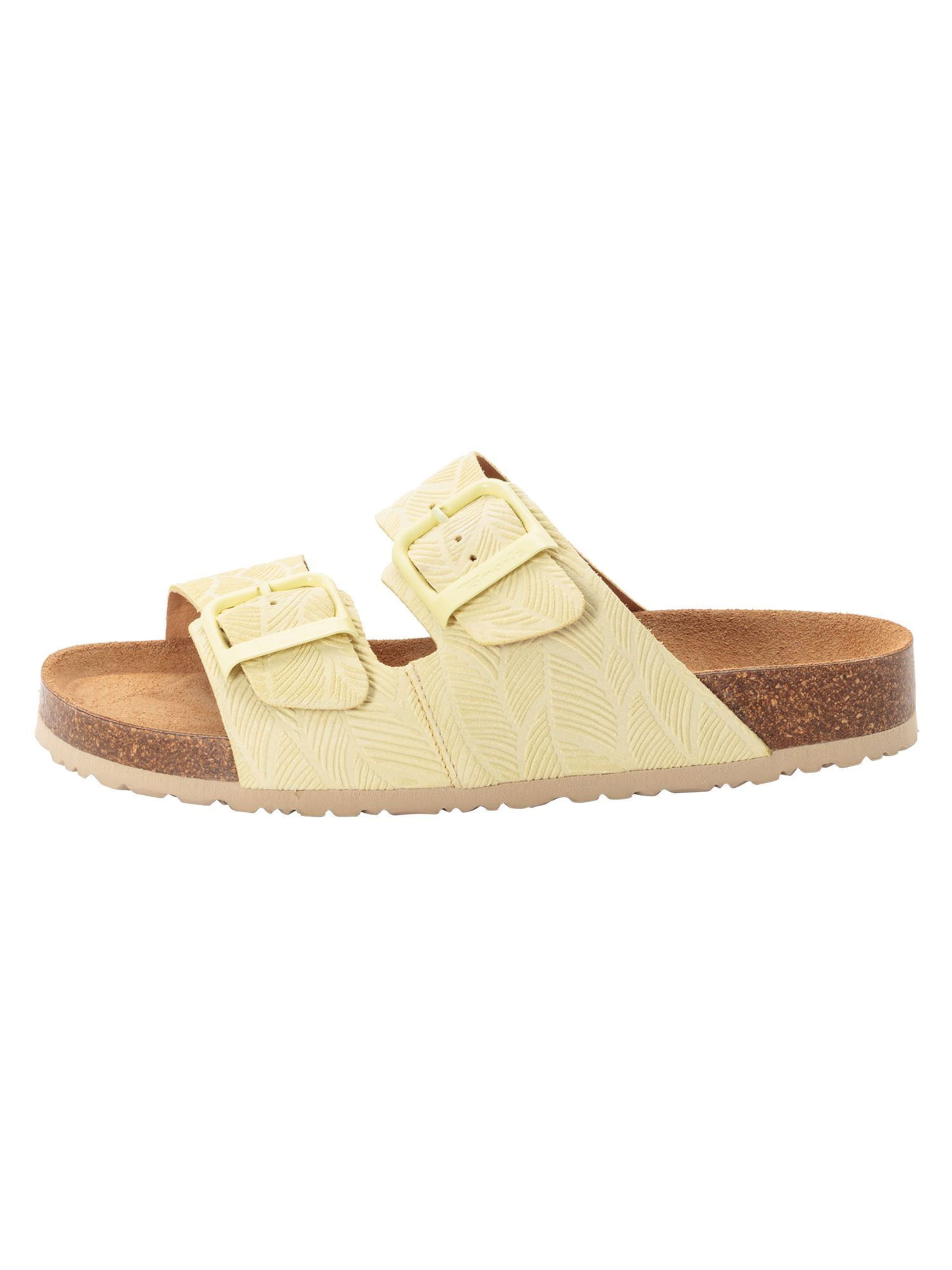 Mule Tamaris en jaune