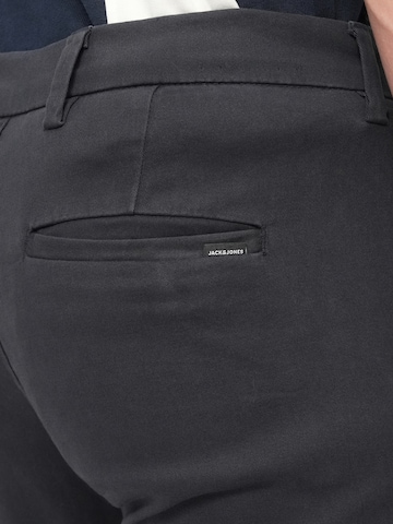 JACK & JONES Normalny krój Chinosy 'JPSTOLLIE DYLAN' w kolorze szary