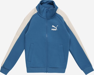 PUMA Between-Season Jacket 'Iconic T7' in Blue: front