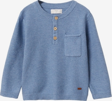 MANGO KIDS Sweater 'Dingobe' in Blue: front