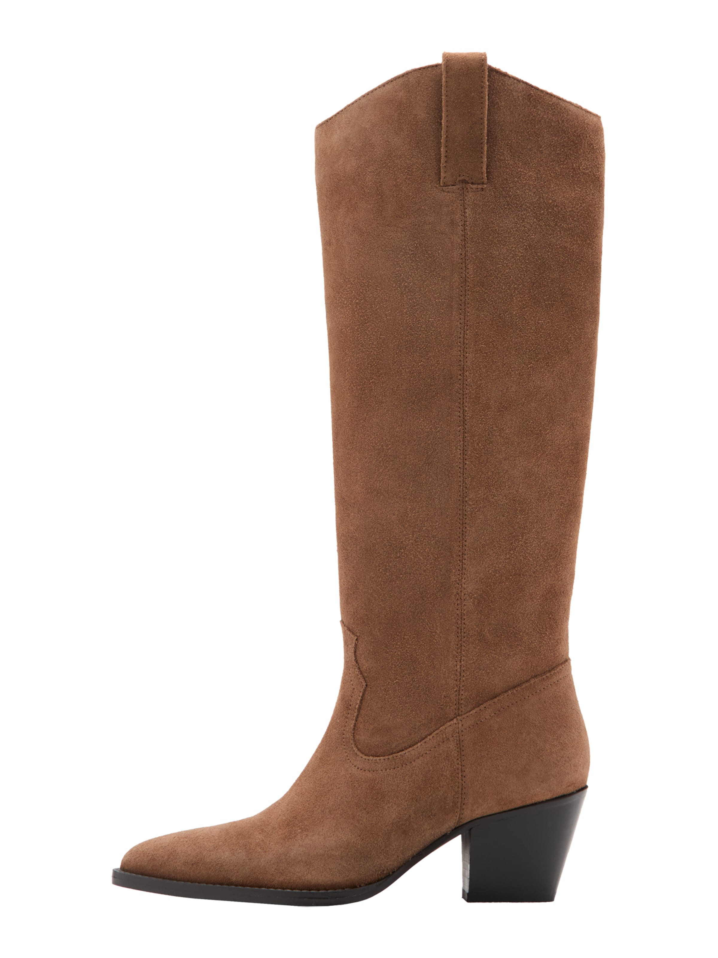 Stivale da cowboy 'Lorrain1' di MANGO in marrone: frontale