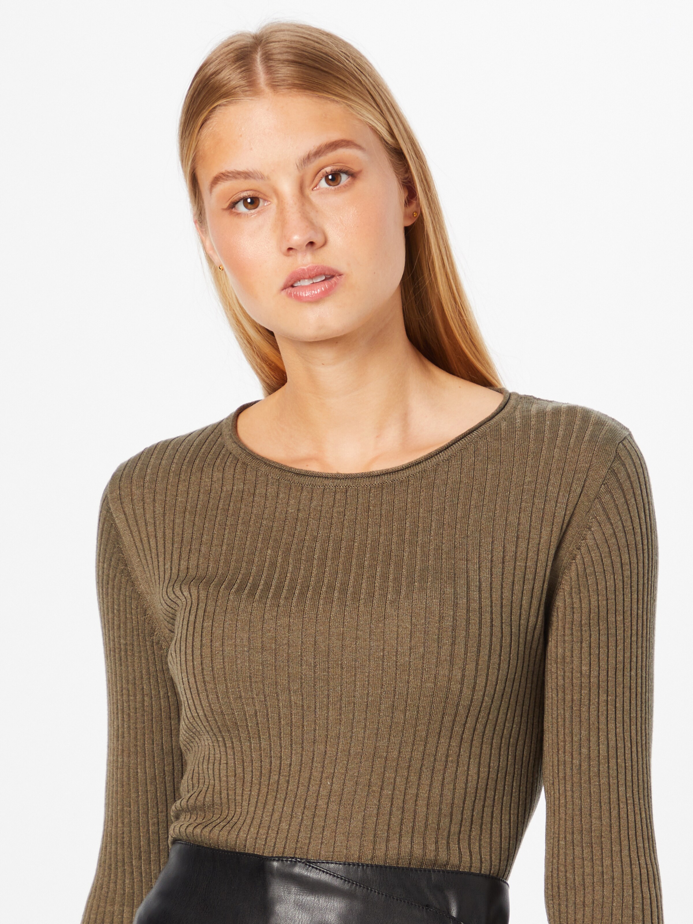 SELECTED FEMME Pullover LYDIA in Khaki 