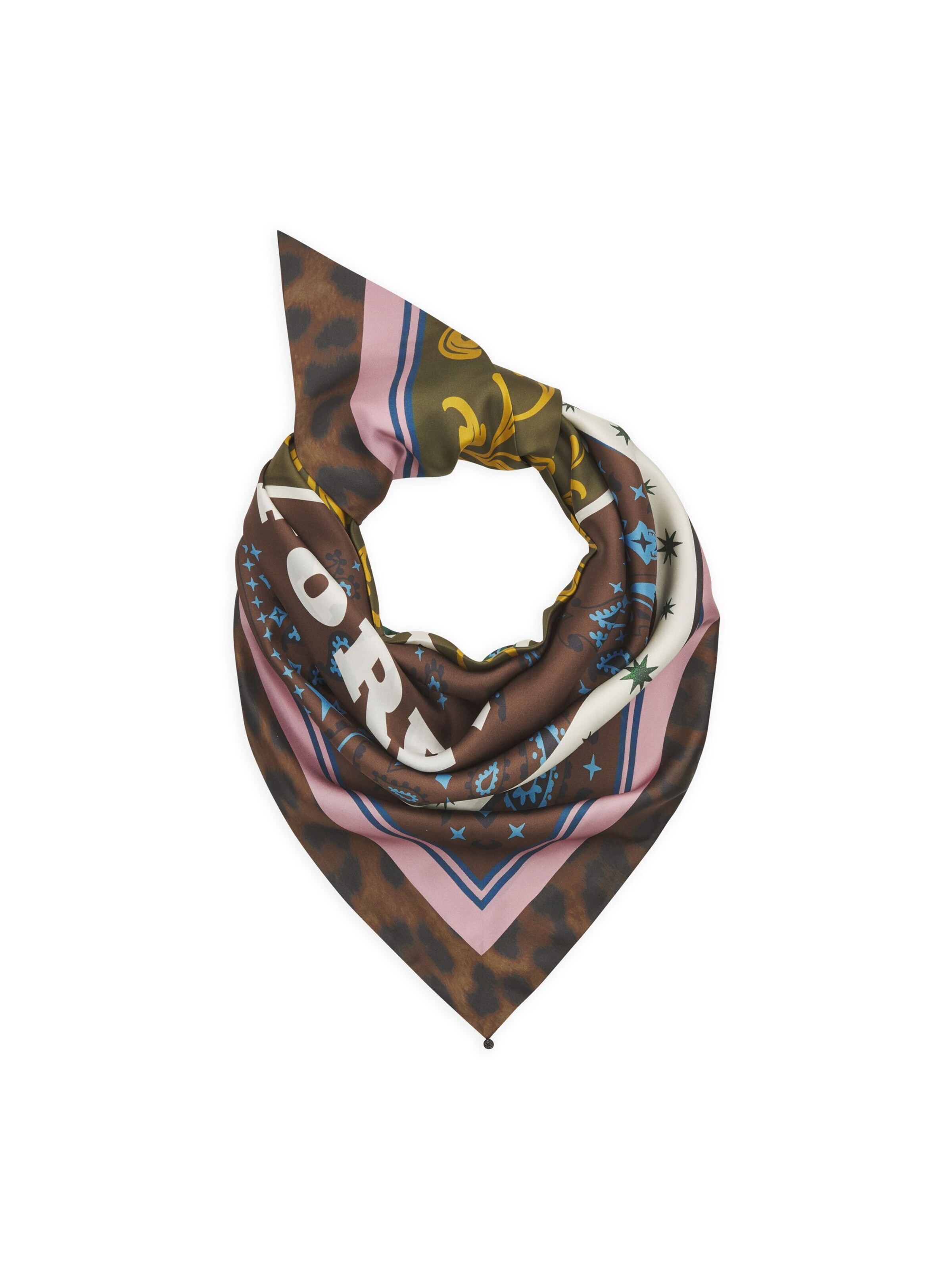 Foulard CODELLO en mélange de couleurs : devant