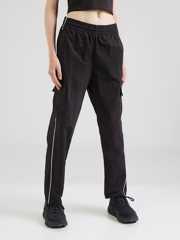 PUMA - regular Pantalón deportivo en negro: frente